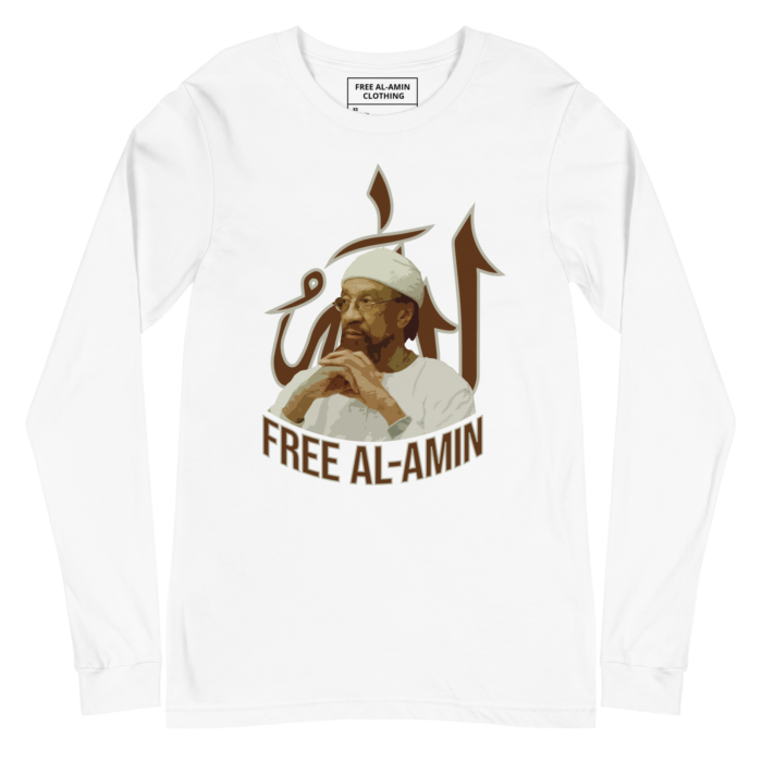 Free Al-Amin Unisex Long Sleeve Tee - Image 3