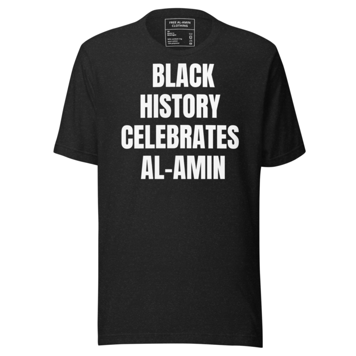 Black History Celebrates H. Rap Unisex t-shirt